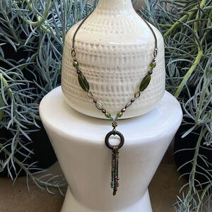 Vintage style pendant necklace !!